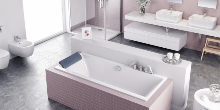 Akrylátové vane hydromasážne systémy sprchové panely sprchové kabíny sprchové vaničky sanitárna keramika-výrobca Poľsko